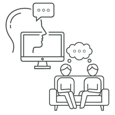 ícone online-presencial